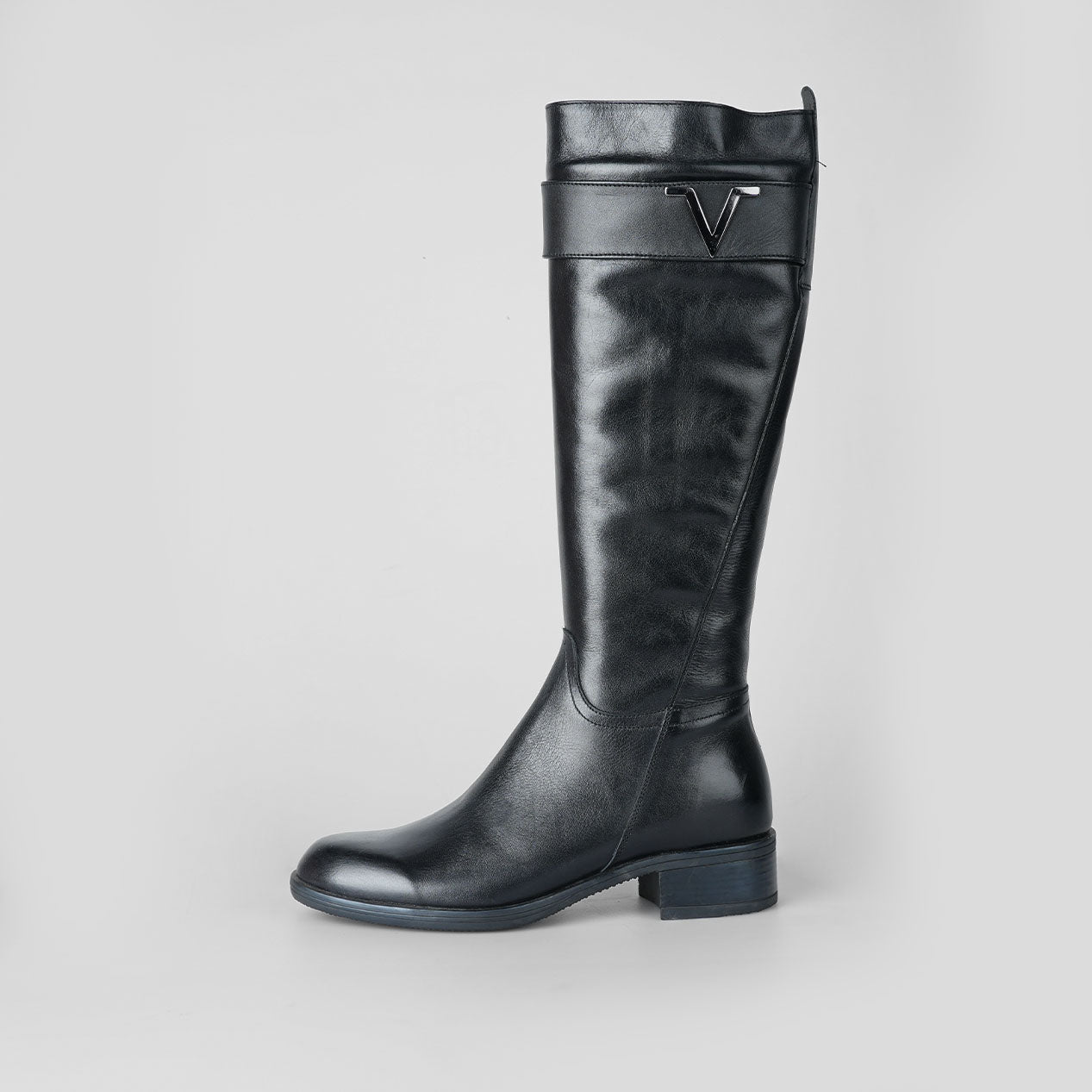 Valencia Luxe Black Mat – Florida Shoes