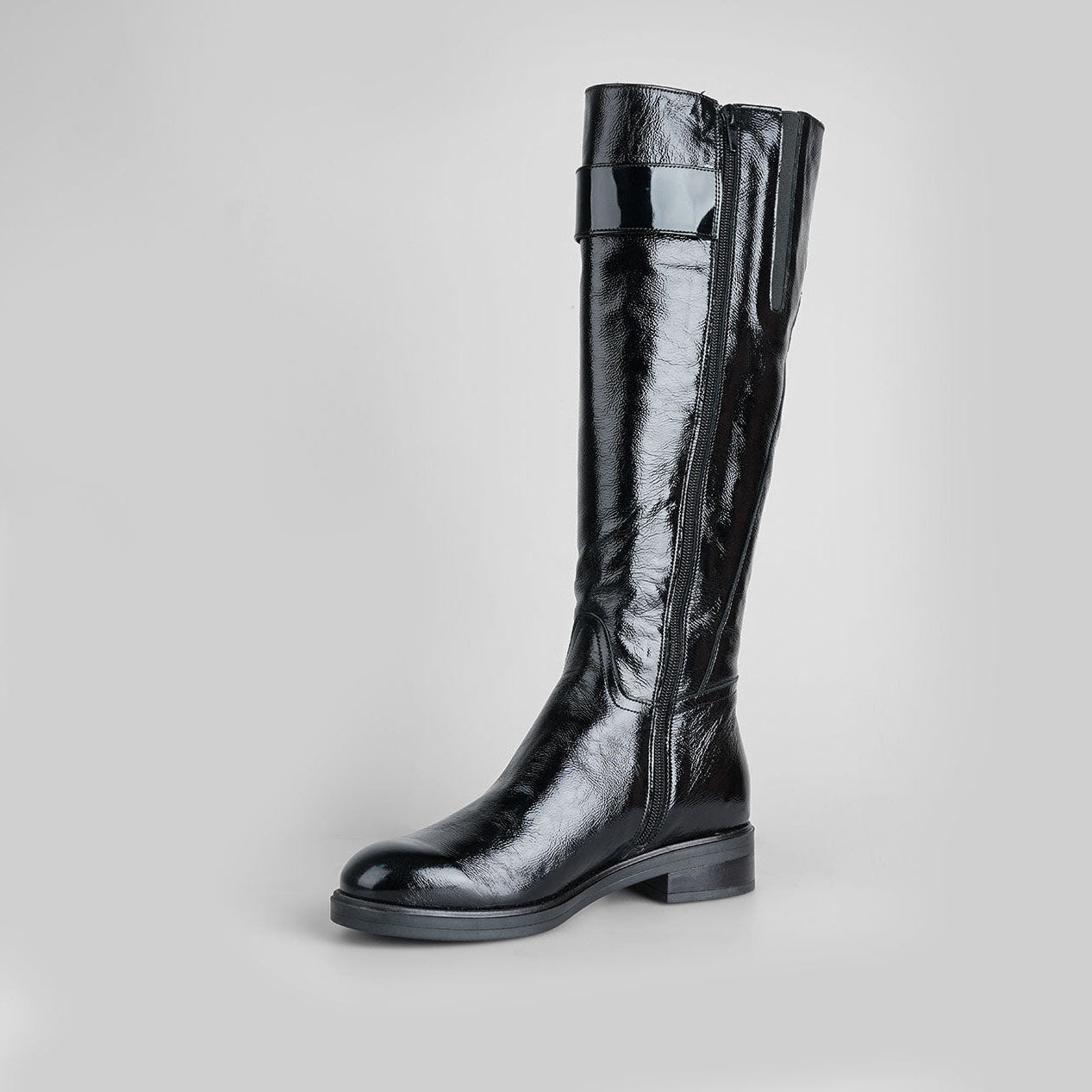 Valencia Luxe Black Patent – Florida Shoes