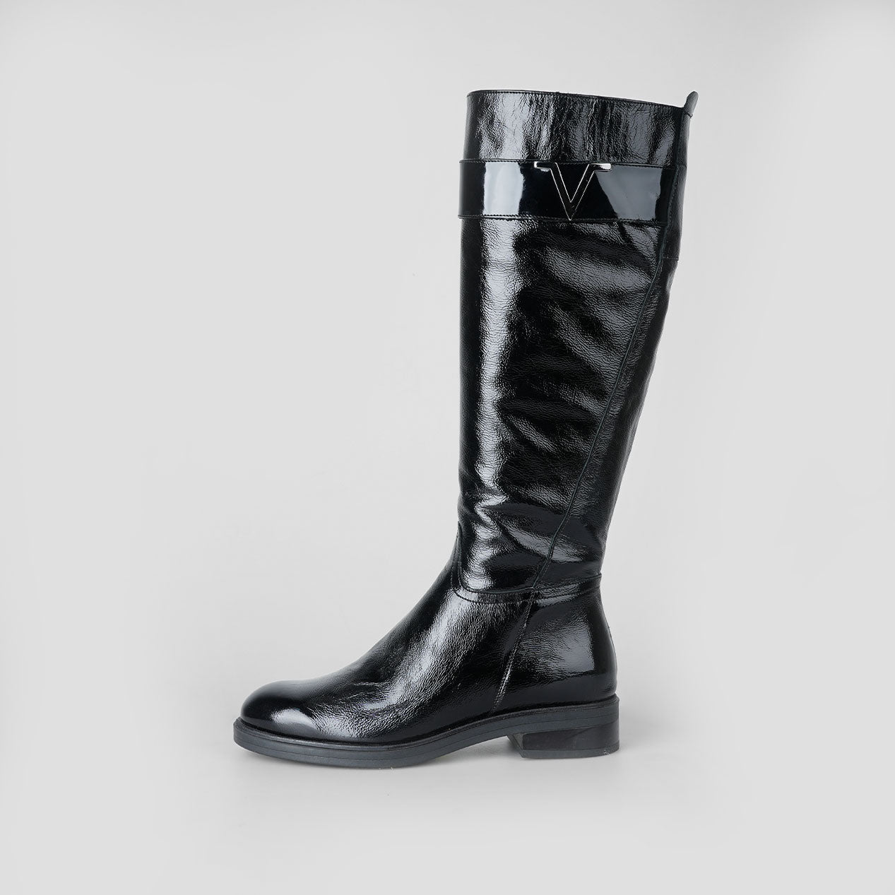 Valencia Luxe Black Patent – Florida Shoes