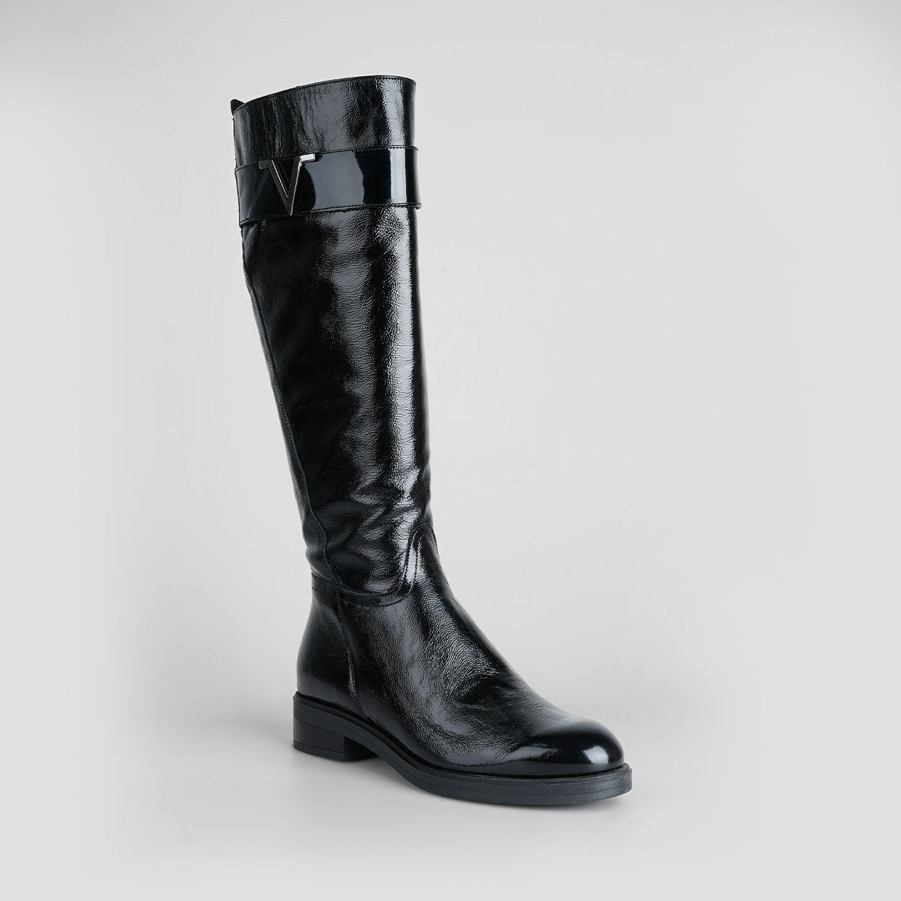 Valencia Luxe Black Patent – Florida Shoes