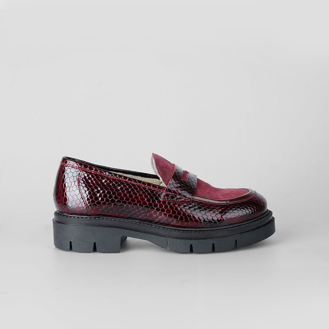 Serpente Bordeaux – Florida Shoes
