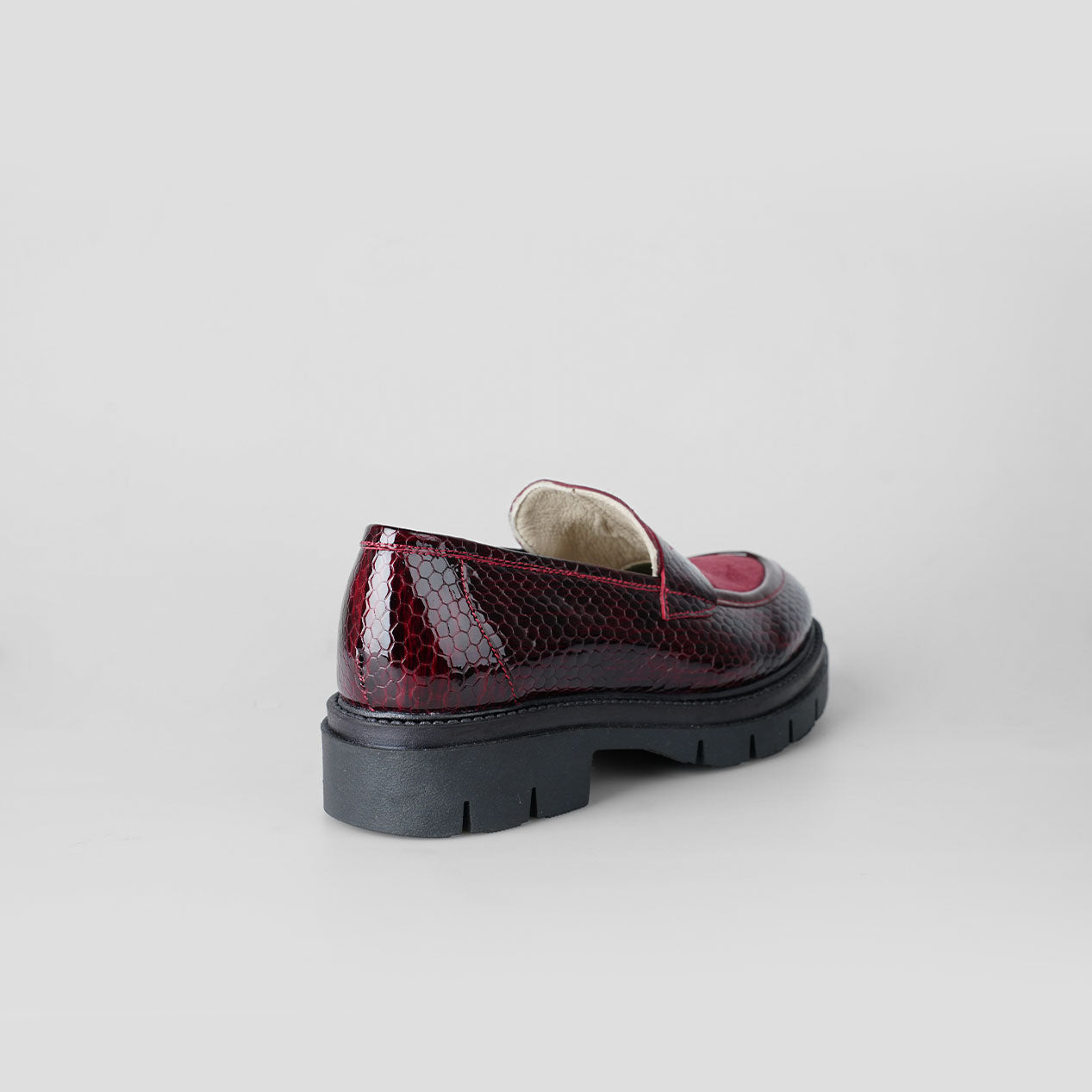 Serpente Bordeaux – Florida Shoes