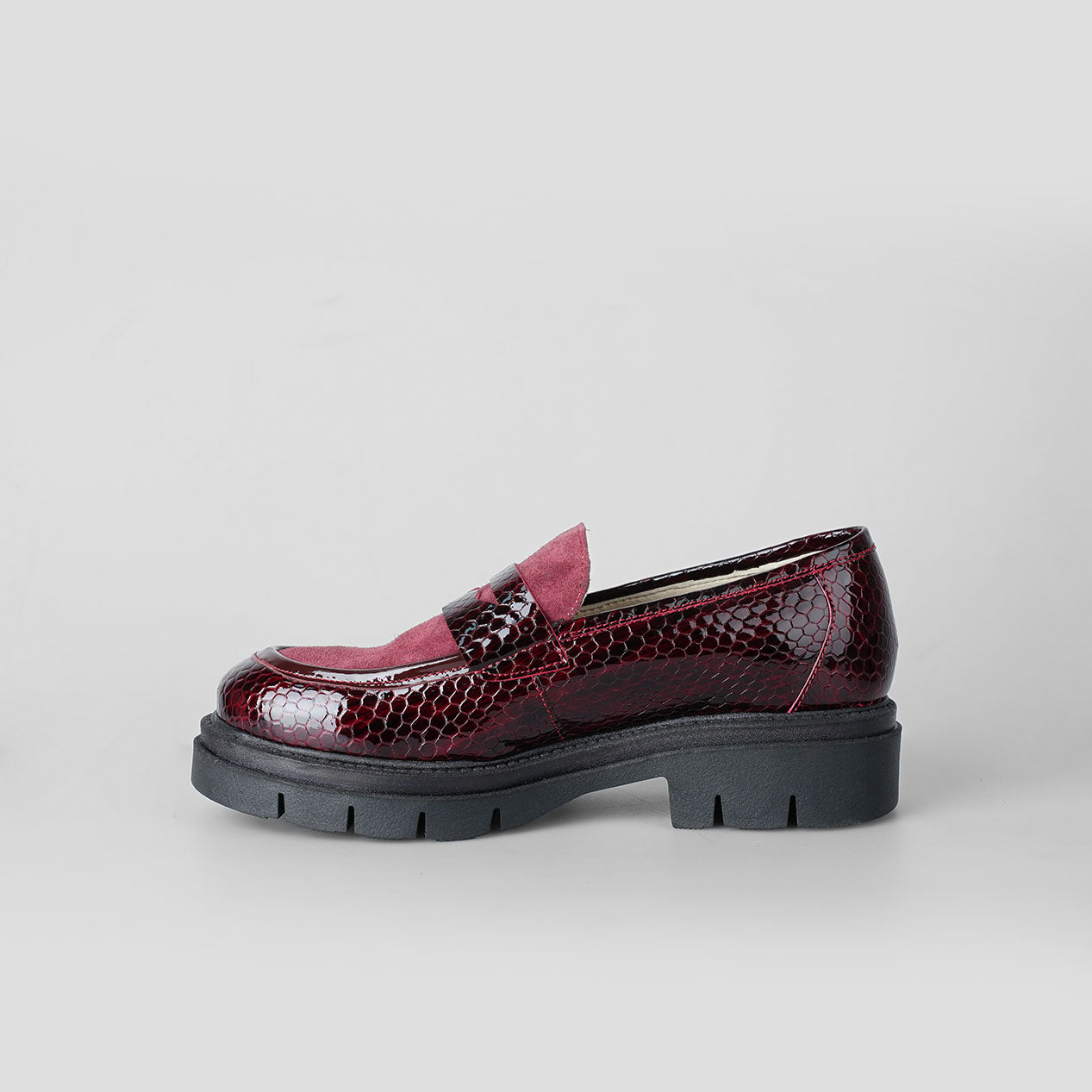 Serpente Bordeaux – Florida Shoes