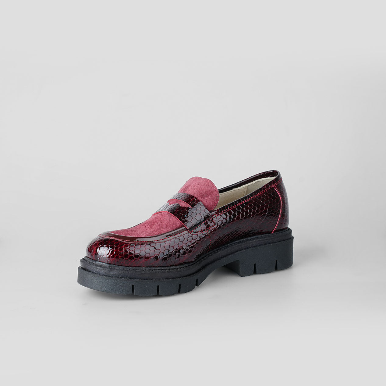 Serpente Bordeaux – Florida Shoes