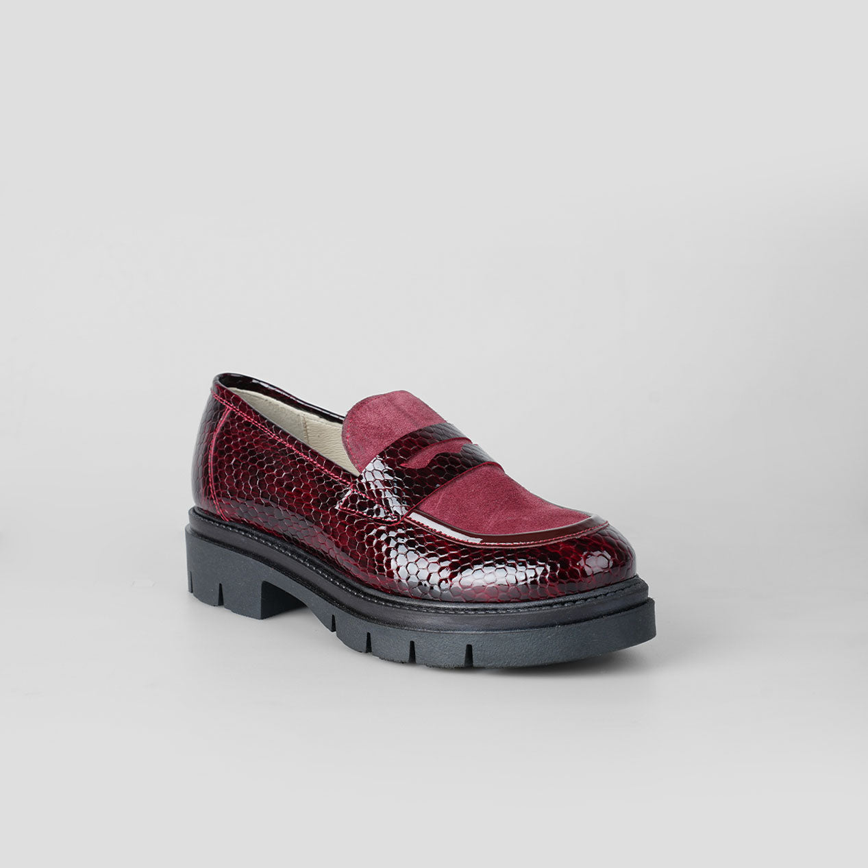 Serpente Bordeaux – Florida Shoes