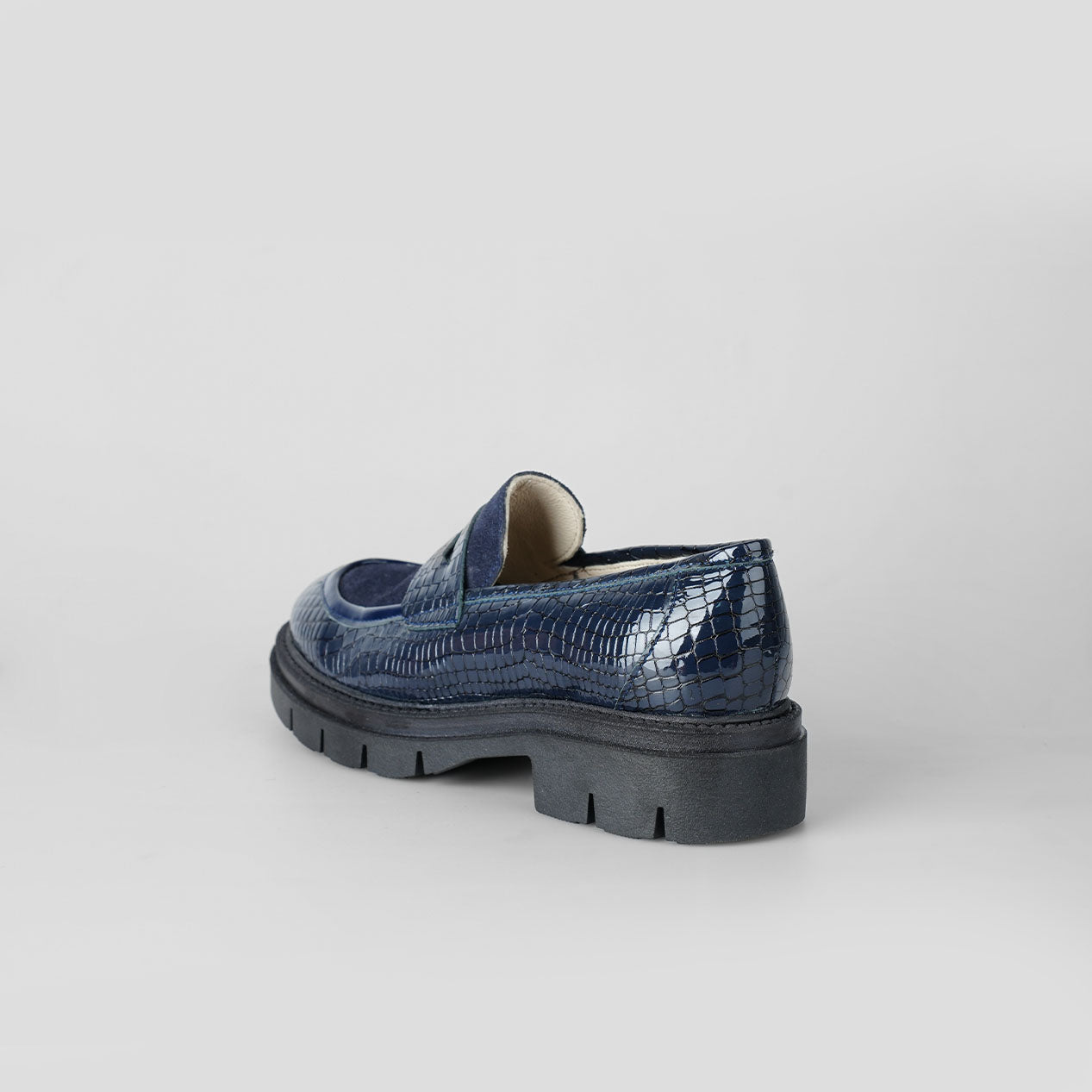 Ponoćno plave mokasine – Florida Shoes 