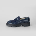 Ponoćno plave mokasine – Florida Shoes 