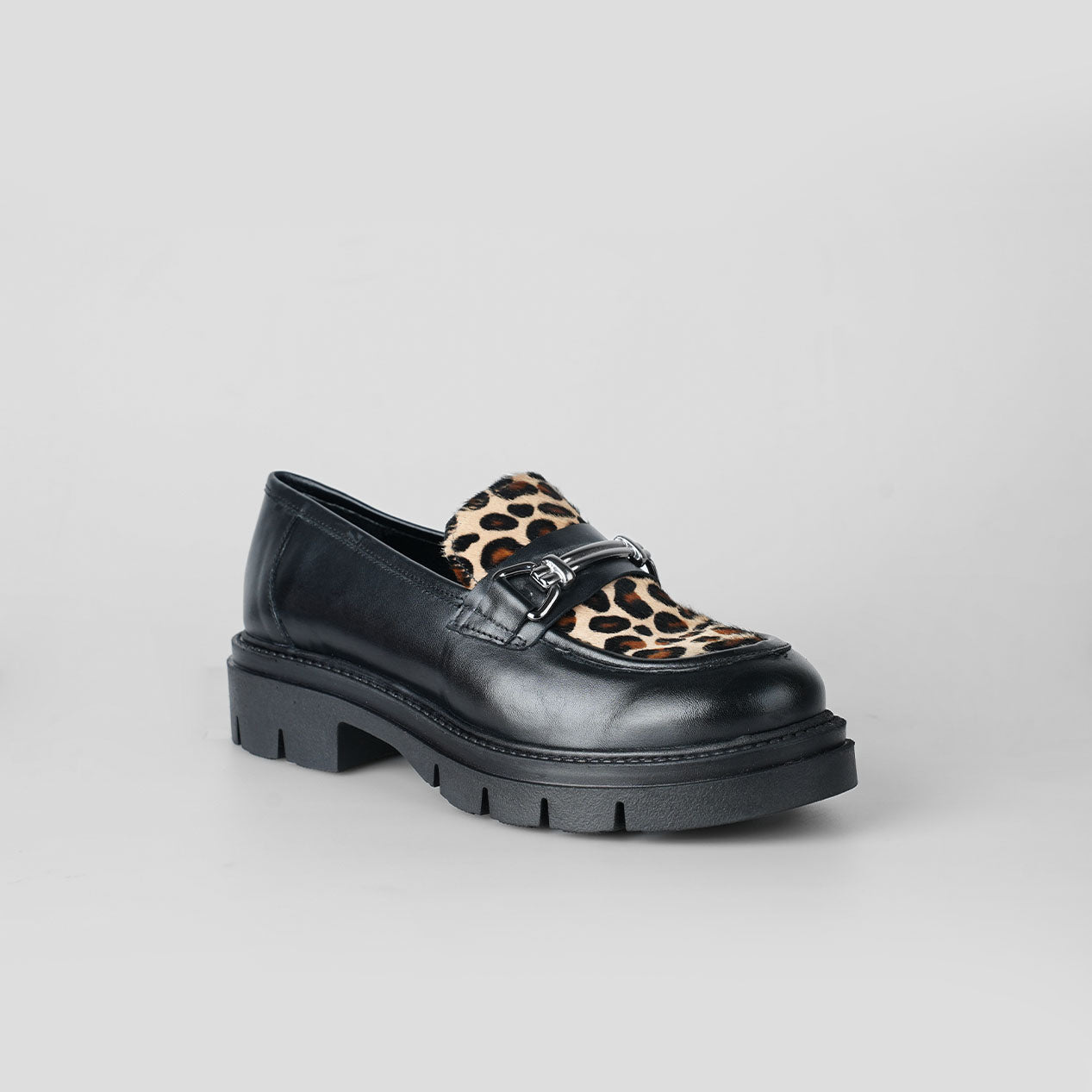 Leopard crna – Florida Shoes 