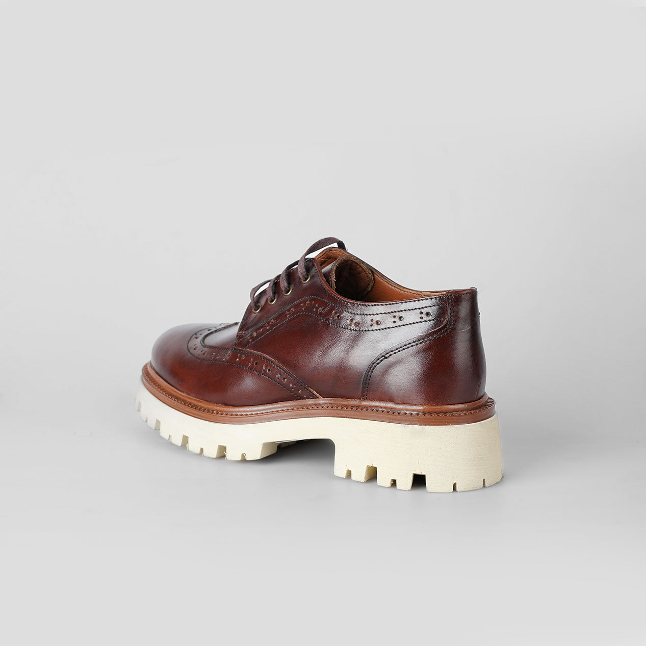 Mocha brogue – Florida Shoes 
