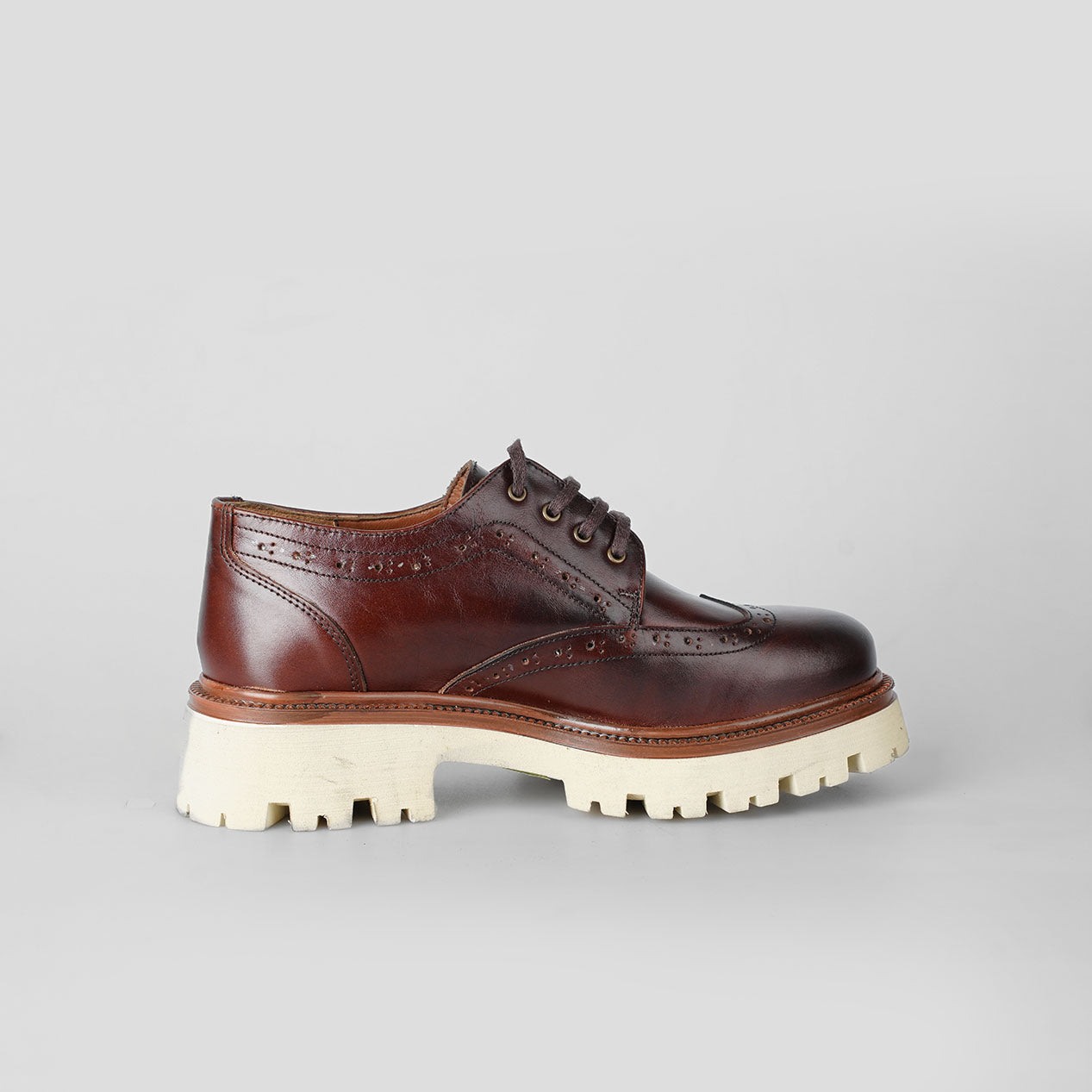 Mocha brogue – Florida Shoes 