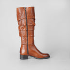 Savana Tall Cognac – Florida Shoes