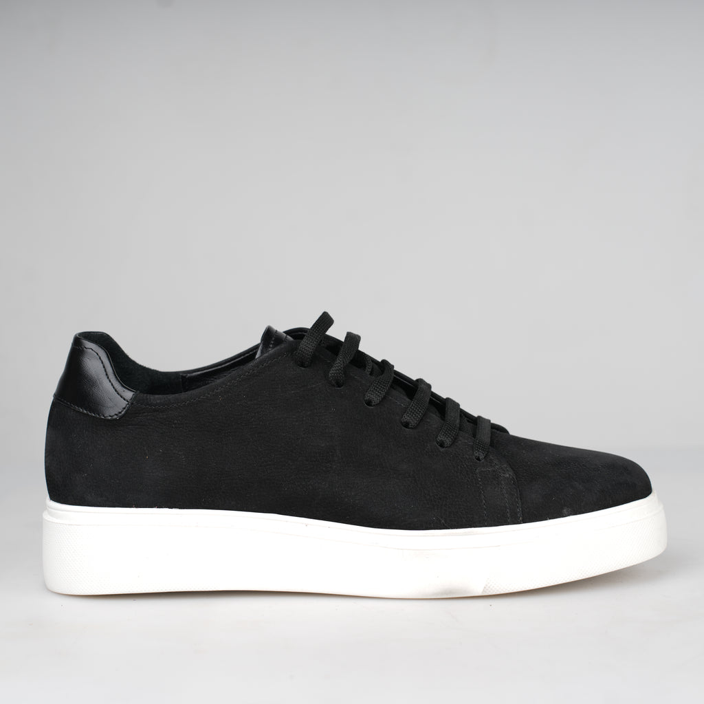 Sneaker Nubuck Nero – Florida Shoes