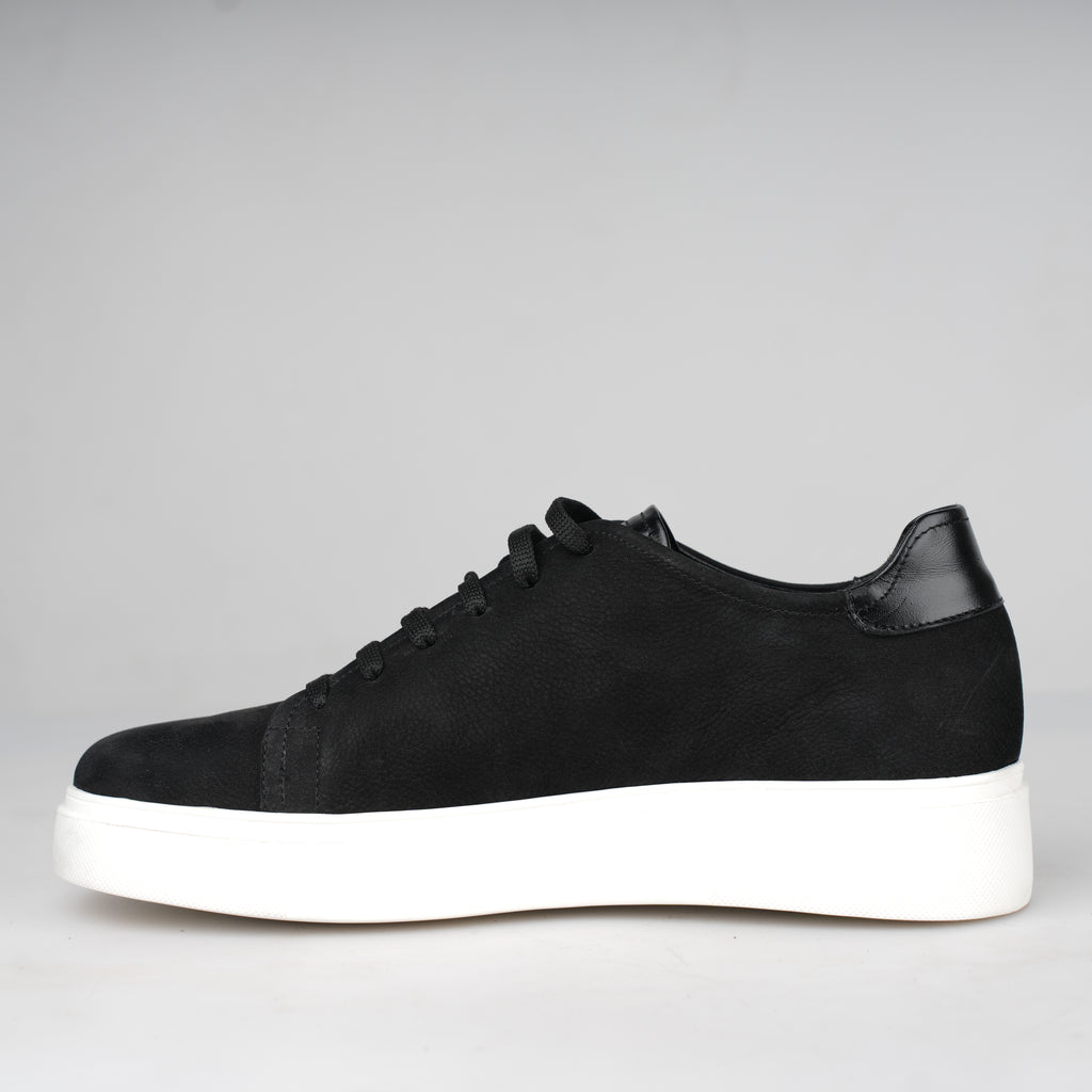 Sneaker Nubuck Nero – Florida Shoes