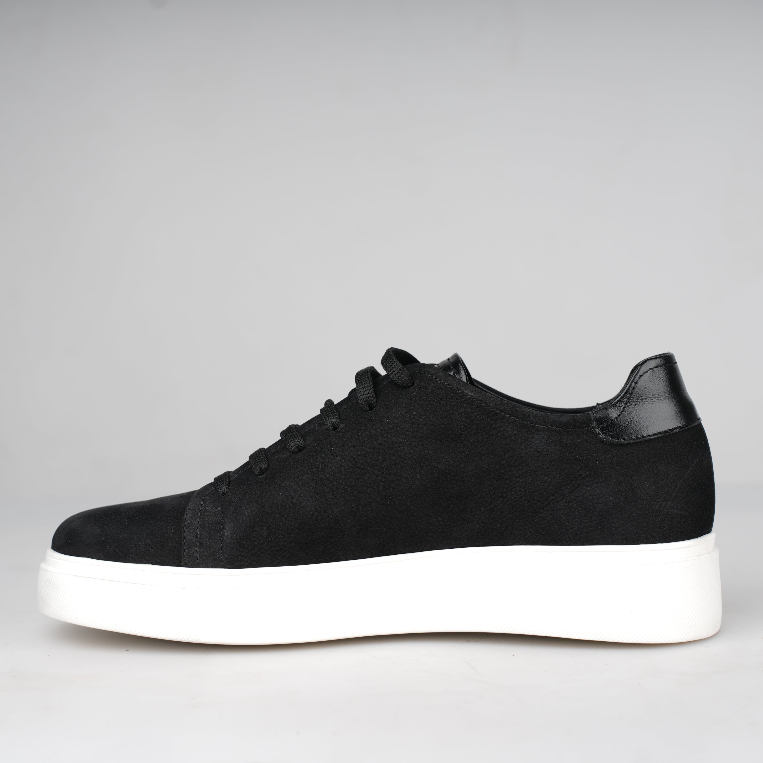 Sneaker Nubuck Nero – Florida Shoes