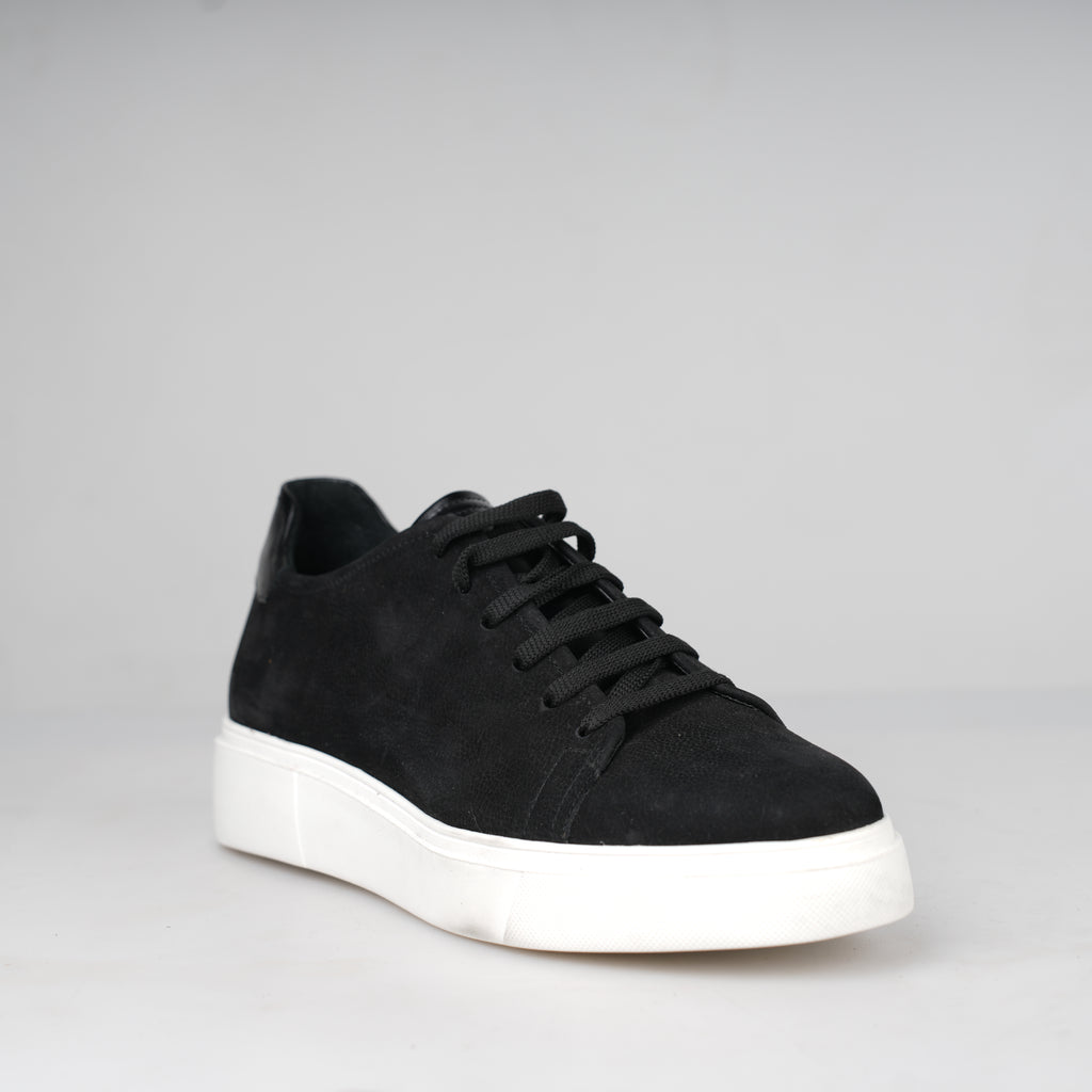 Sneaker Nubuck Nero – Florida Shoes