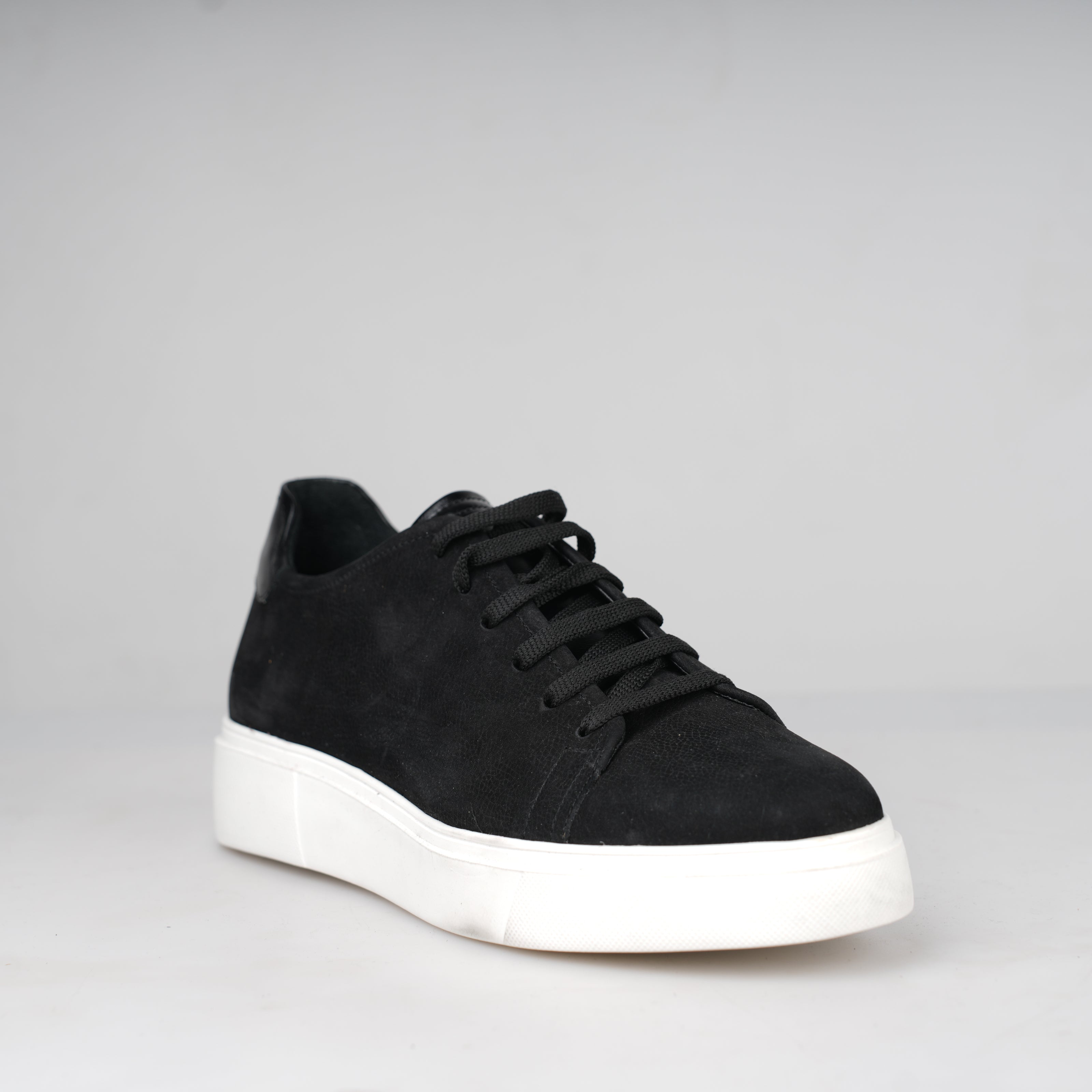 Sneaker Nubuck Nero – Florida Shoes