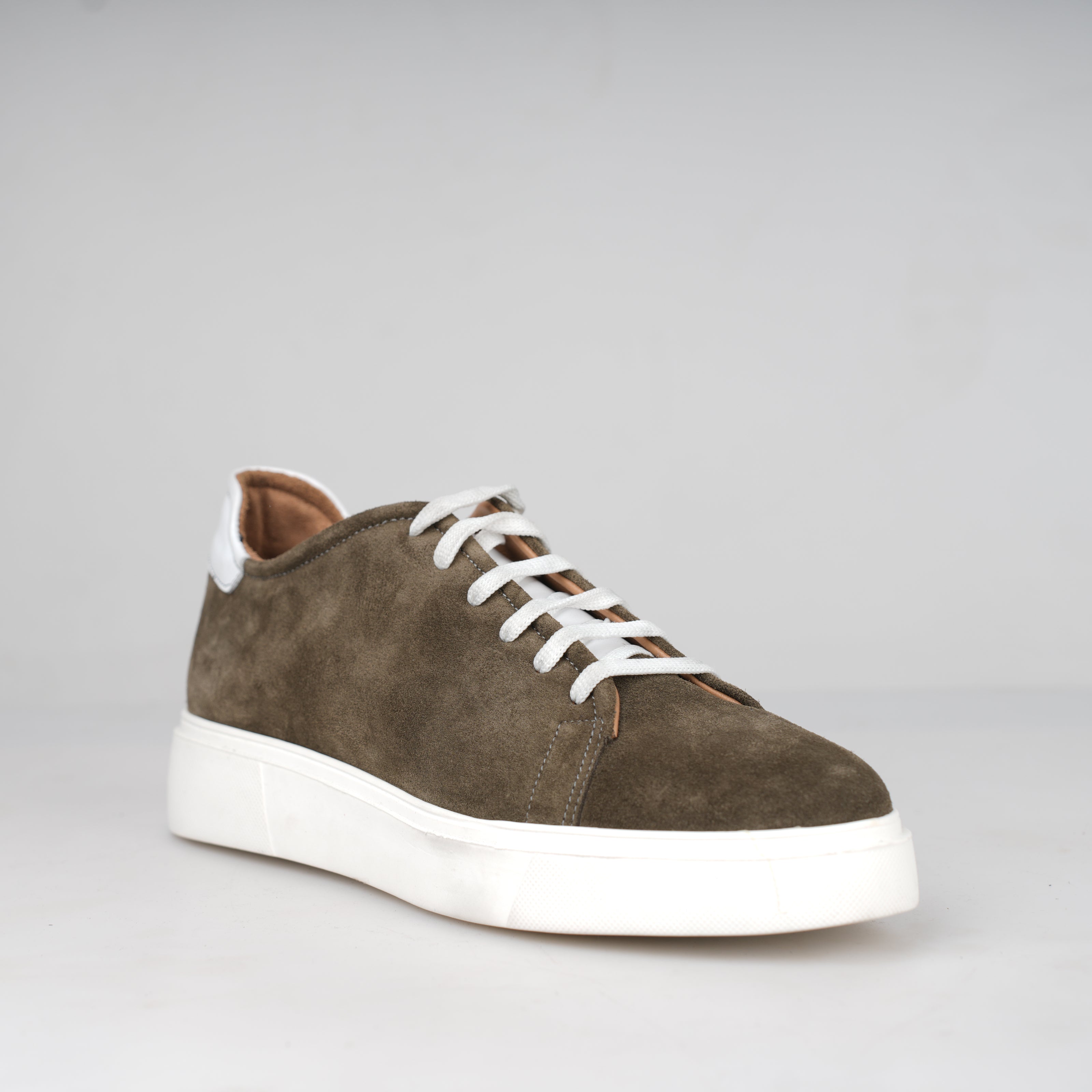 Sneaker Nubuck Verde – Florida Shoes