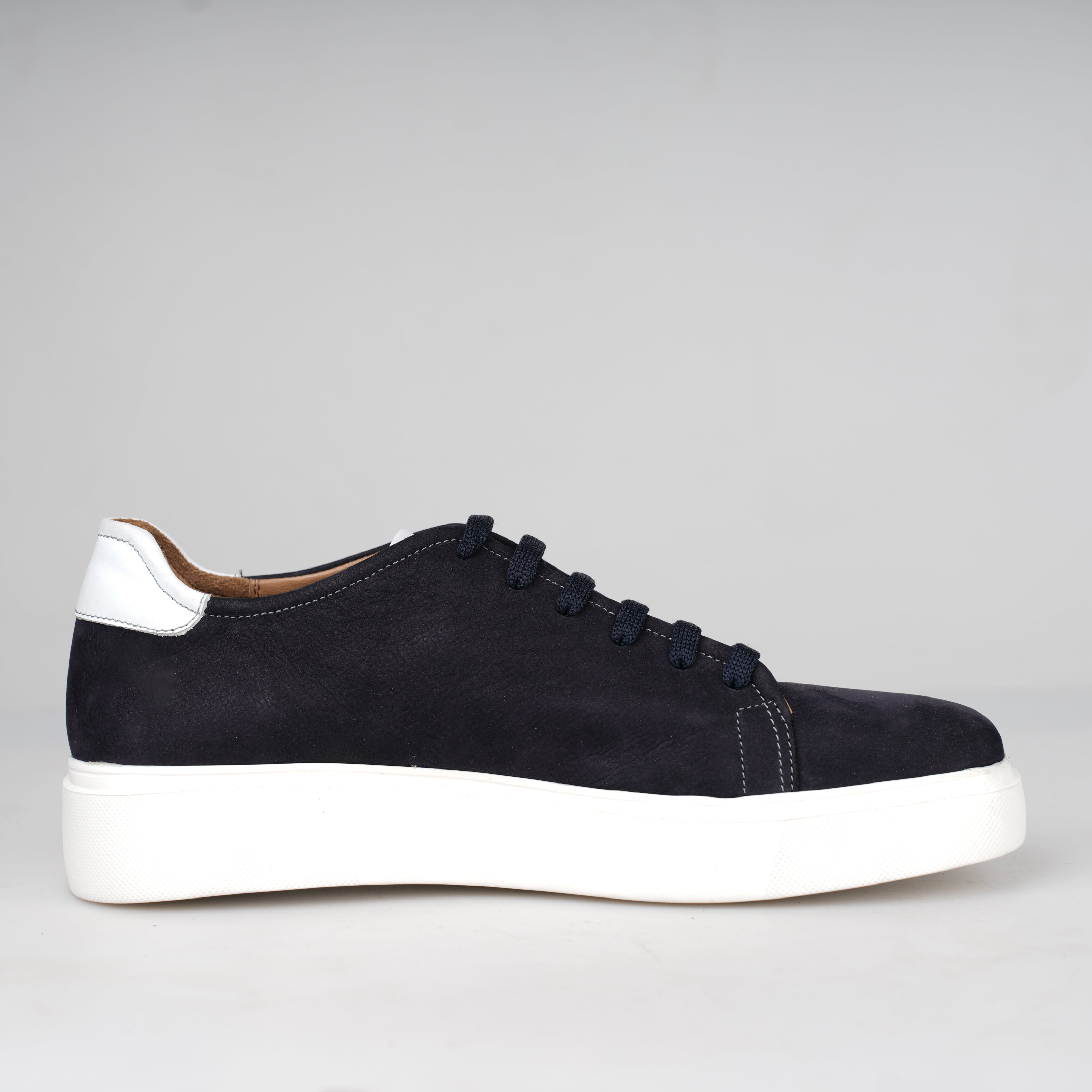 Sneaker Nubuck Navy – Florida Shoes