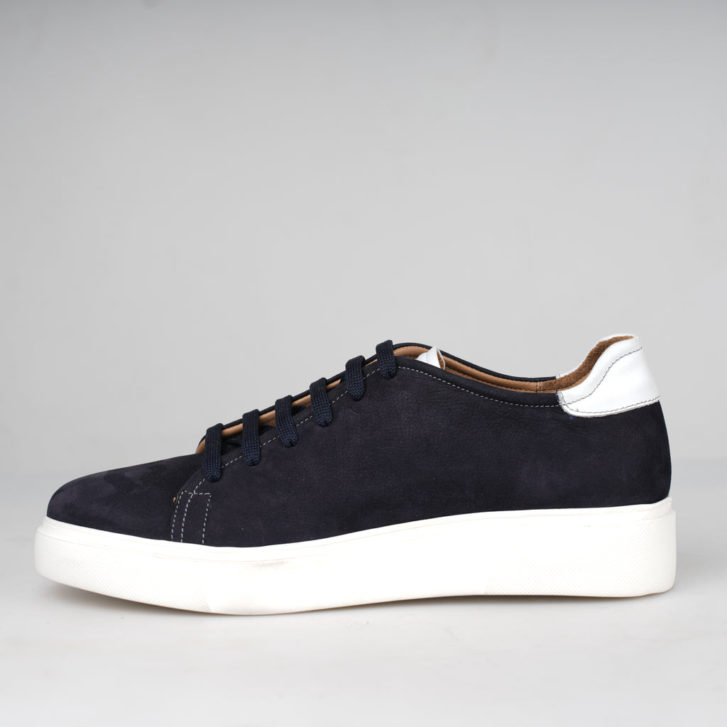 Sneaker Nubuck Navy – Florida Shoes