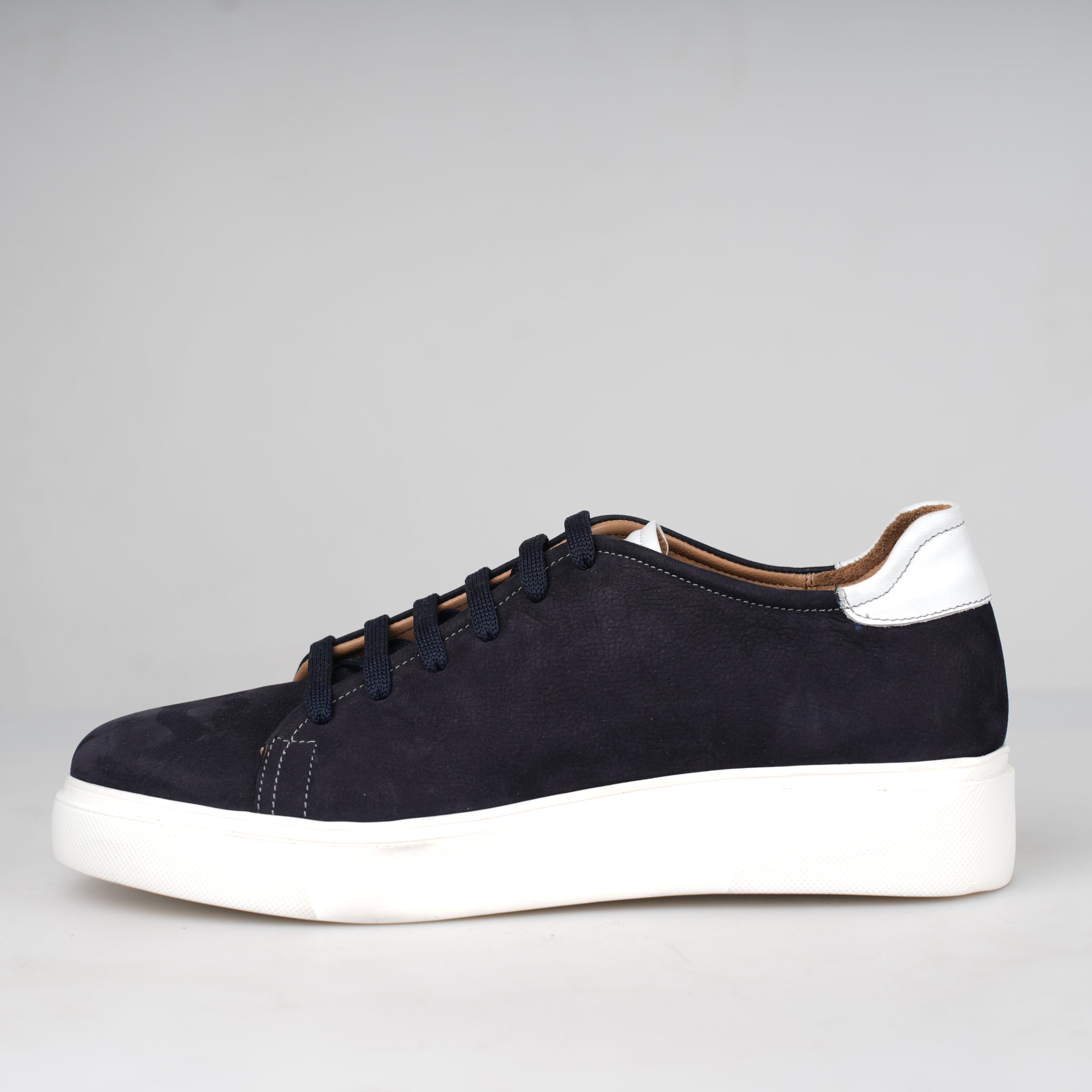 Sneaker Nubuck Navy – Florida Shoes