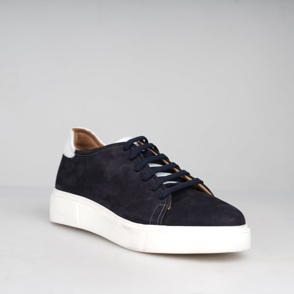 Sneaker Nubuck Navy – Florida Shoes