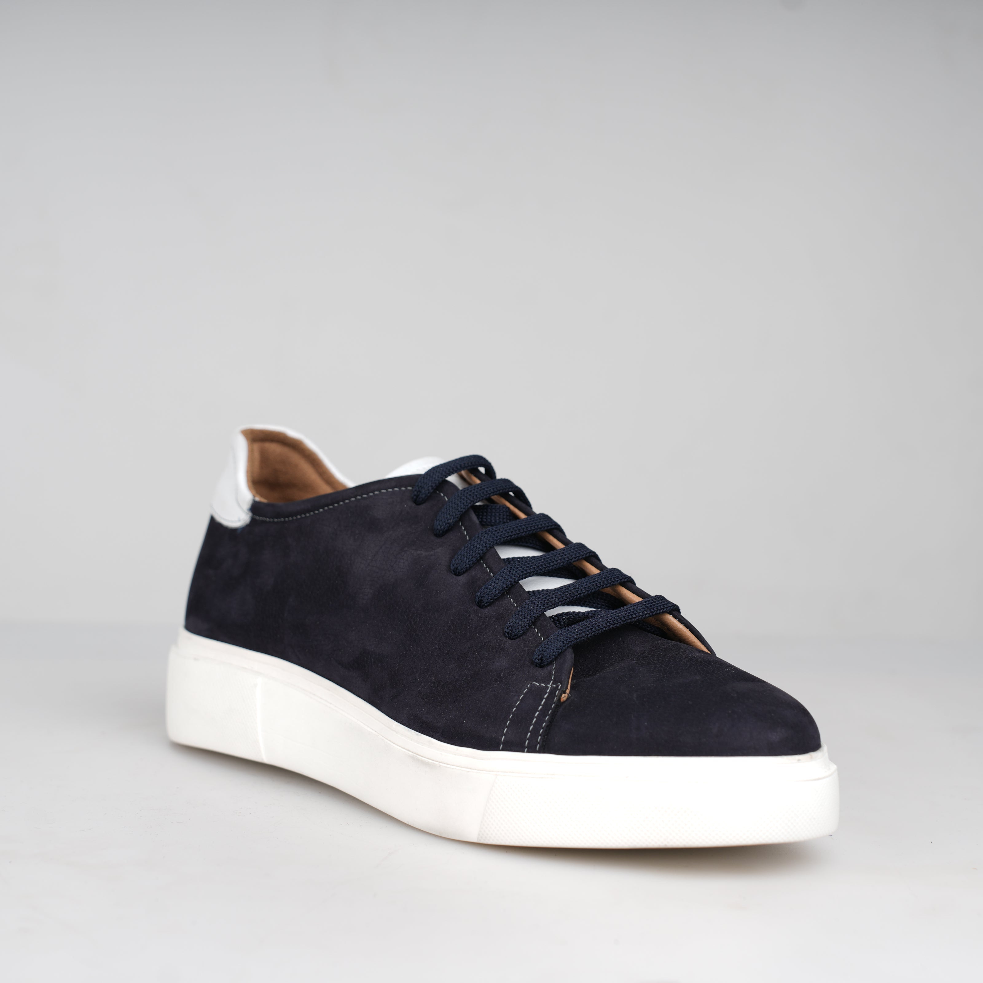 Sneaker Nubuck Navy – Florida Shoes