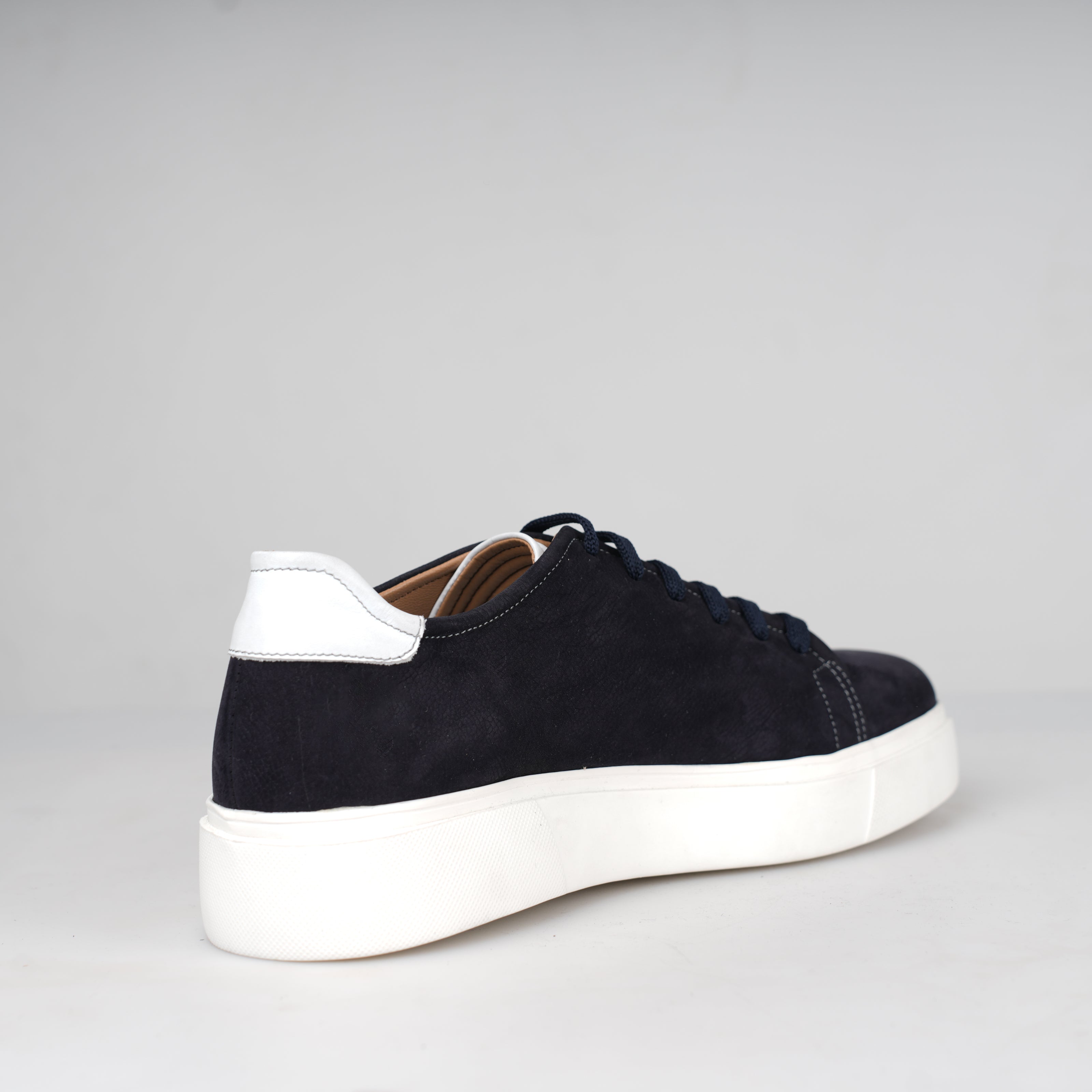 Sneaker Nubuck Navy – Florida Shoes