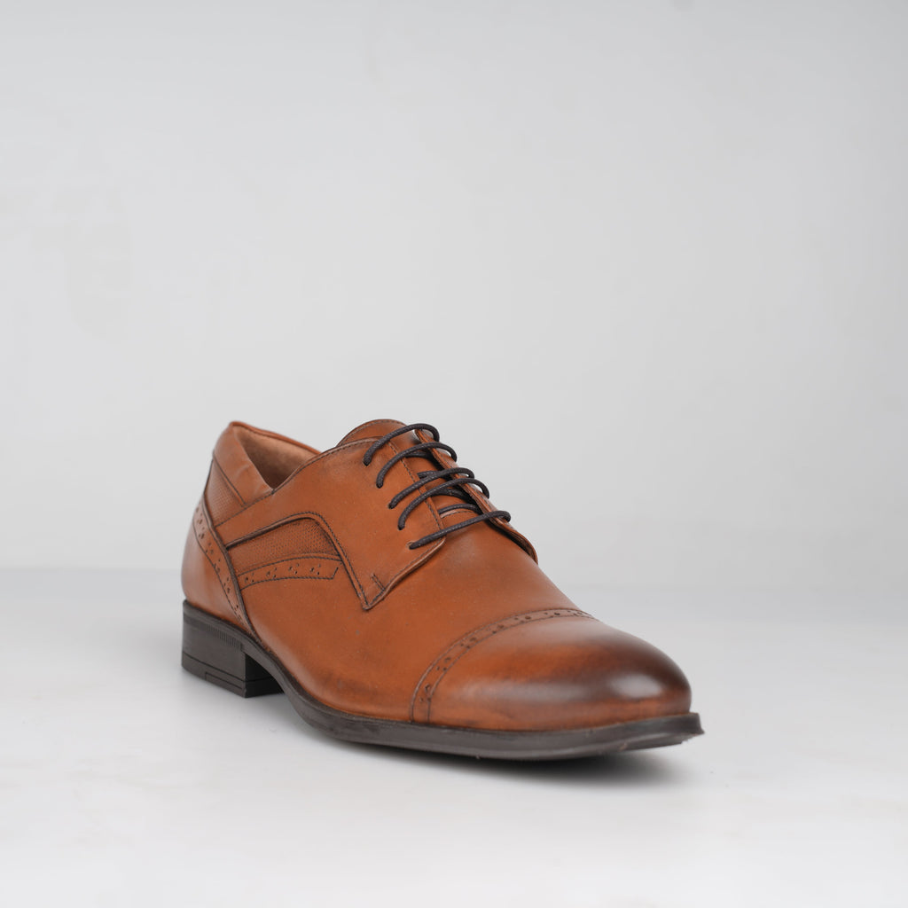 Oxford Cognac Signature – Florida Shoes