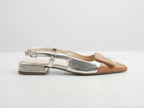 Slingback Tan Oro Divina – Florida Shoes