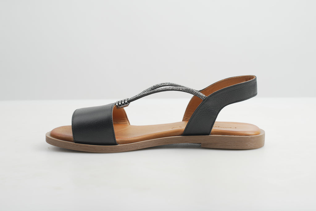 Sandal Nero Velaria – Florida Shoes